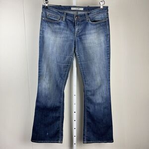 Joe's Jeans Boot Cut Denim Jeans‎ Womens 32 Actual 35 Stretch Low Rise USA